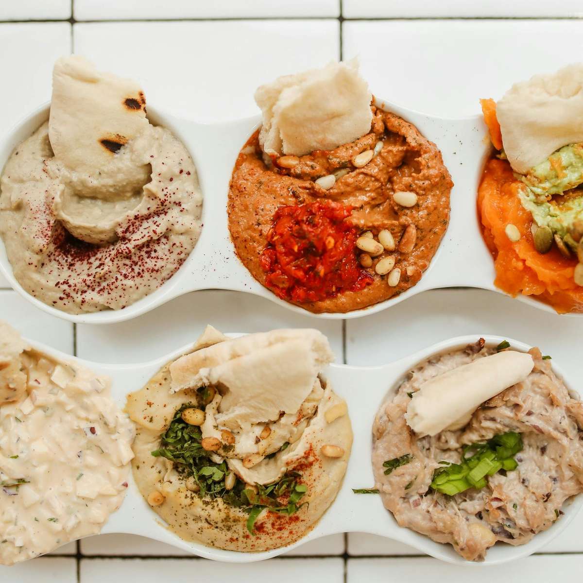 Hummus selection puzzle deslizante online