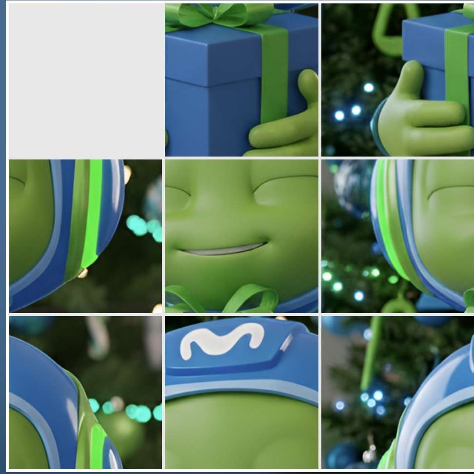 Marcianito csúszó puzzle online