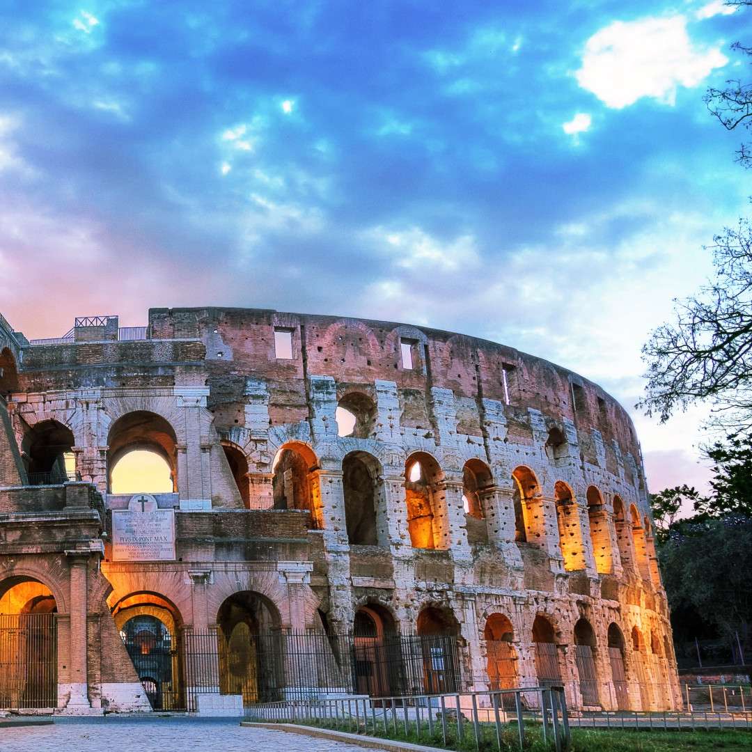 Koloseum posuvné puzzle online