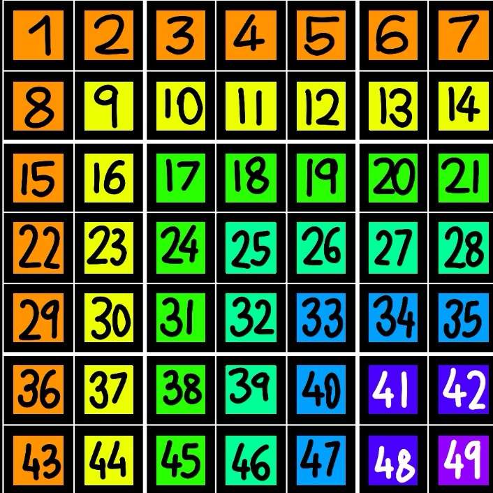 Παζλ 7x7 συρόμενο παζλ online