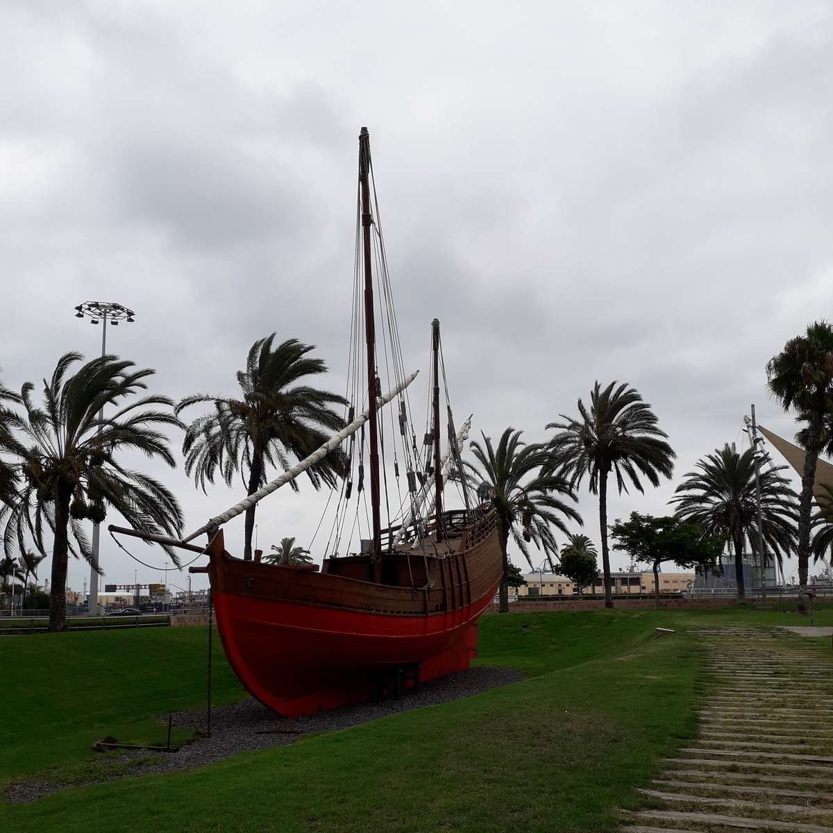 Κόκκινο πλοίο online παζλ