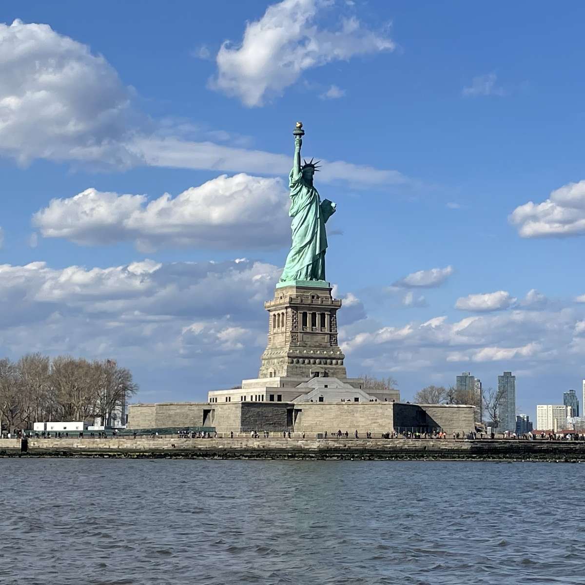 Statue of Liberty, New York landmark. puzzle deslizante online