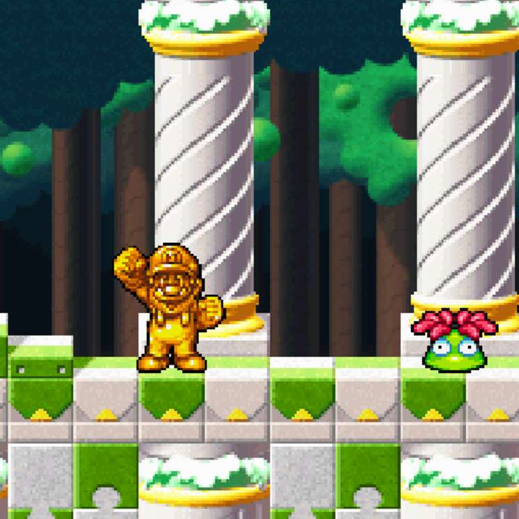 Σπάνιος Μάριο συρόμενο παζλ online