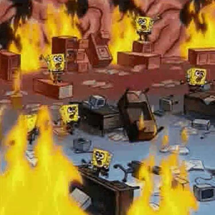 Bob of the Sponge puzzle csúszó puzzle online