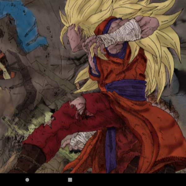 Гоку против Супермена онлайн-пазл