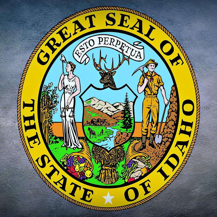 Sigillo dell'Idaho puzzle scorrevole online